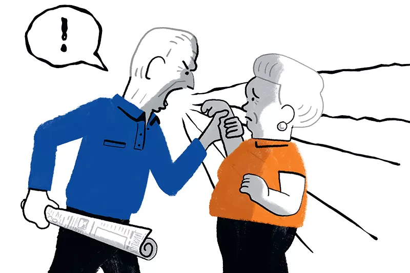 Prévention de la violence dans les couples âgés