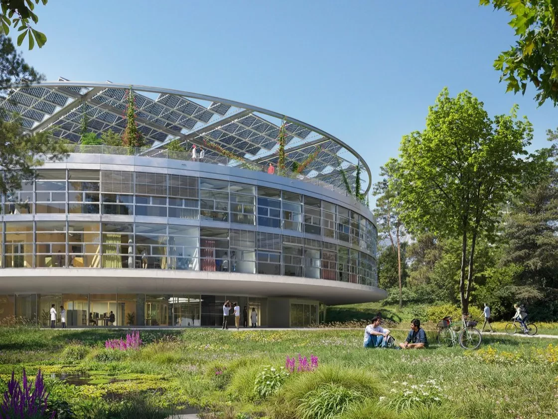 Image de synthèse du C4 au Campus Santé, par Studio Vulkan