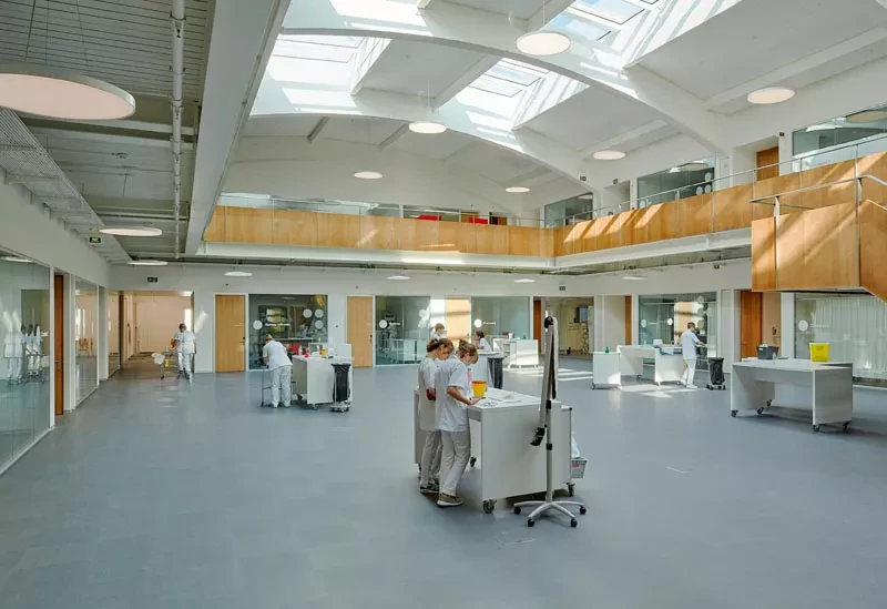 Hôpital simulé à La Source