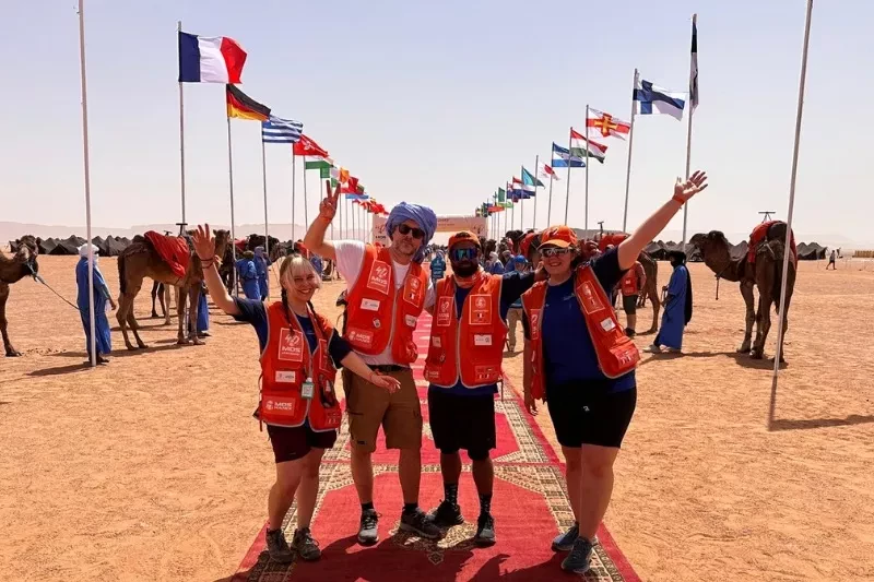 Marathon des sables infirmiers etudiants
